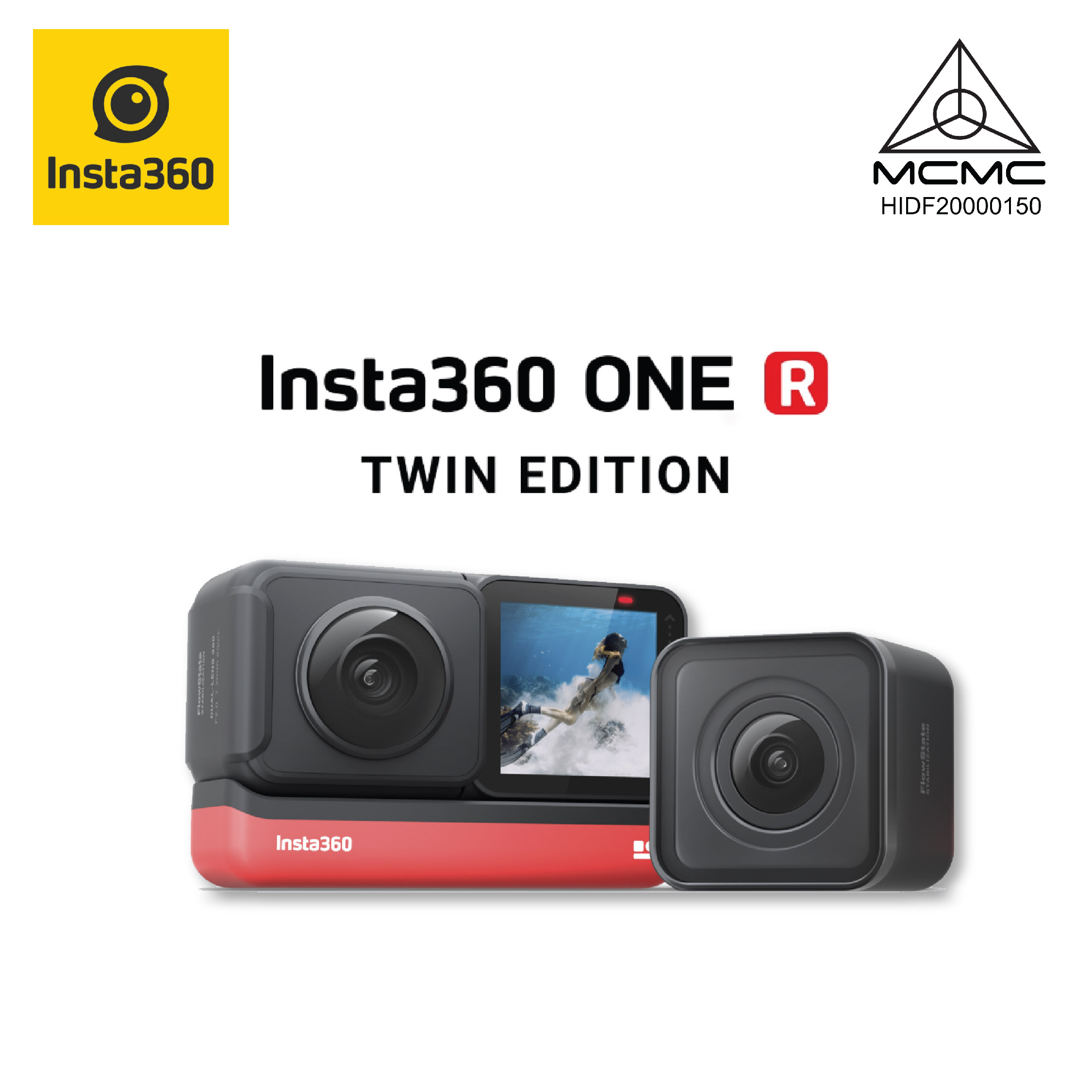 Insta360 ONE R Twin Edition Action Camera - Gearz Gadget